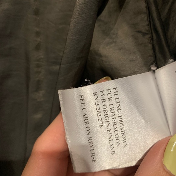 Feyem Italian down and fur coat - Picture 4 of 6